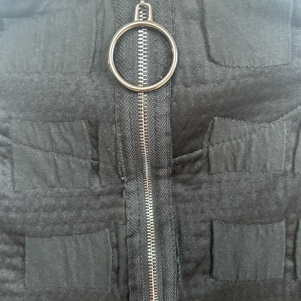 IC COLLECTION Black and Gray Puffer Jacket so cute! - Picture 5 of 6